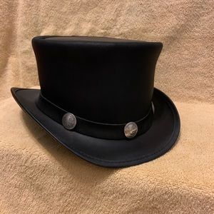 Overland Leather Top Hat
